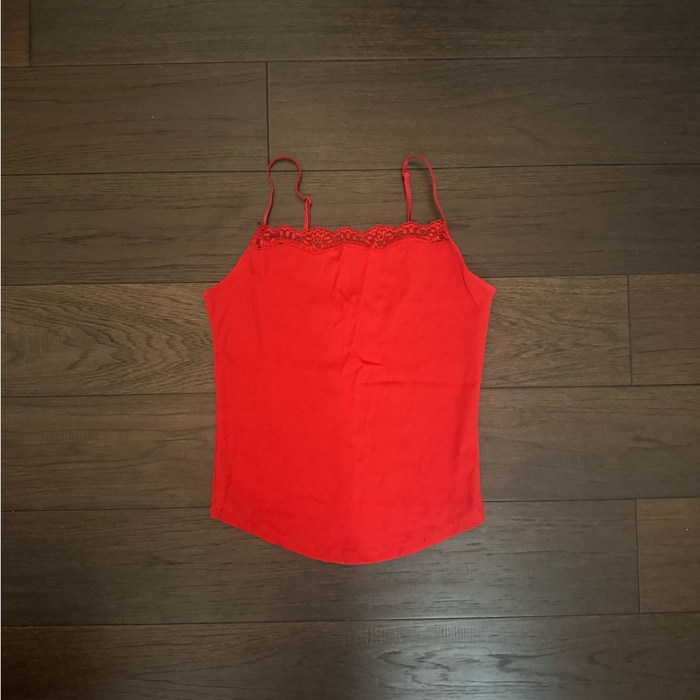 Garage Scarlet Lace Cami Top